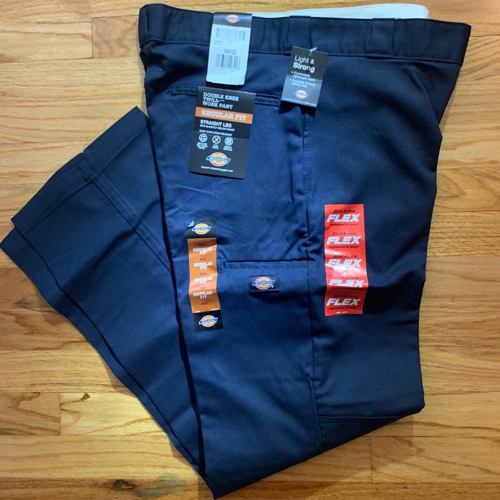Dickies Flex Fit Double Knee Work Pant 34x32